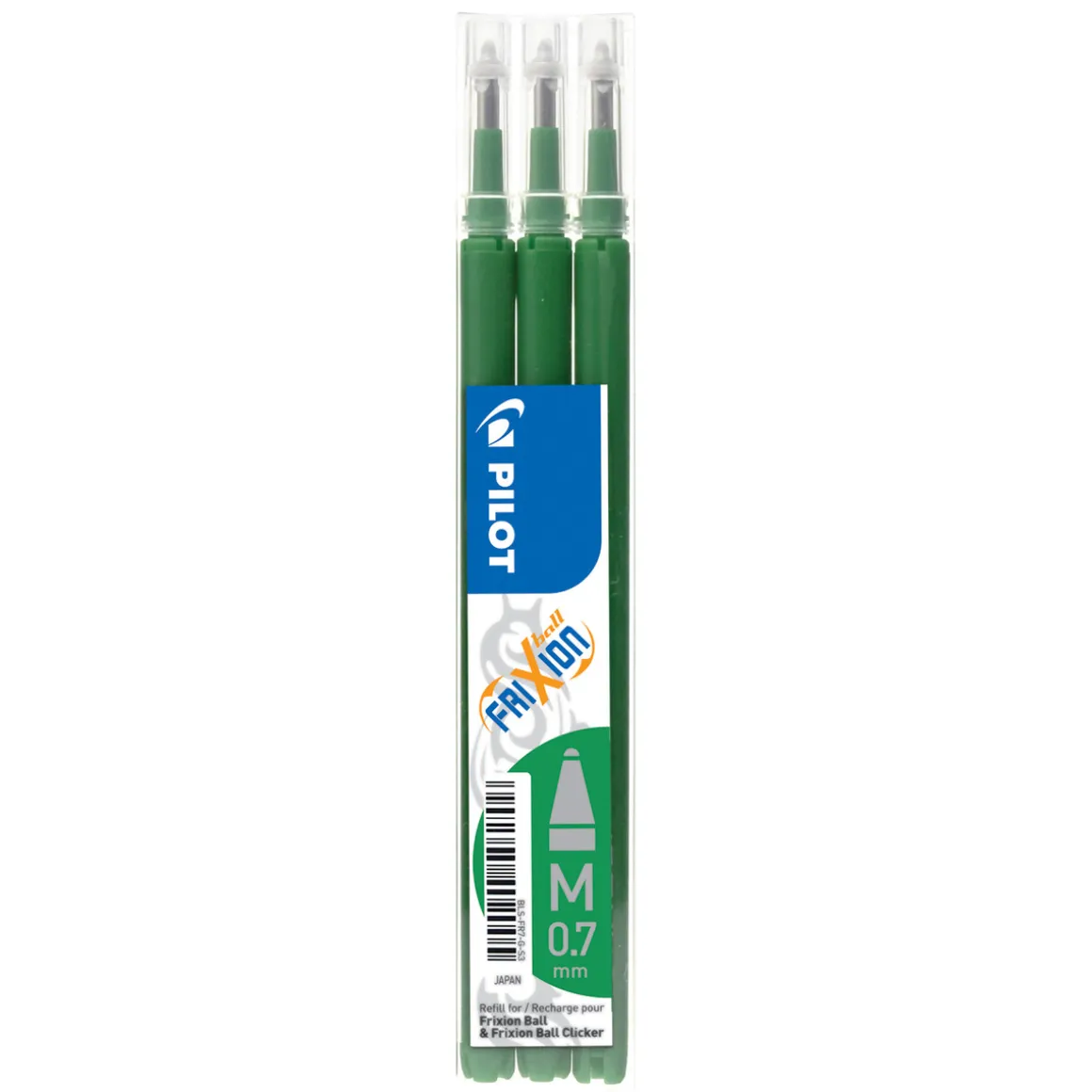 Frixion Click refill grøn 0,7