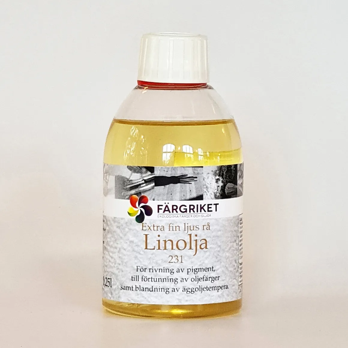 FR Xfin lys rå linolie 250 ml