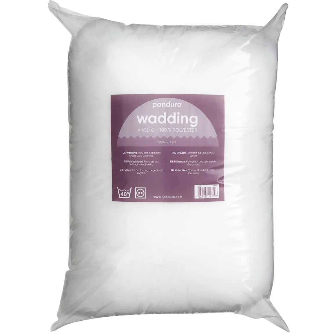Fyldevat ca. 450 g hvid