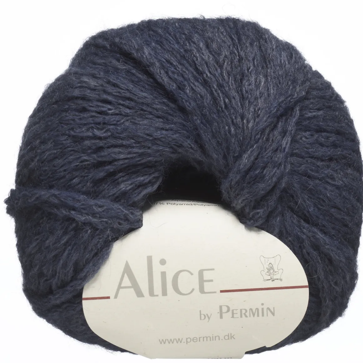 Garn Alice 50 g jeansblå