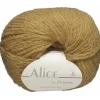 Garn Alice 50 g karrygul