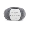 Garn Alpaca silver 25 g m.grå