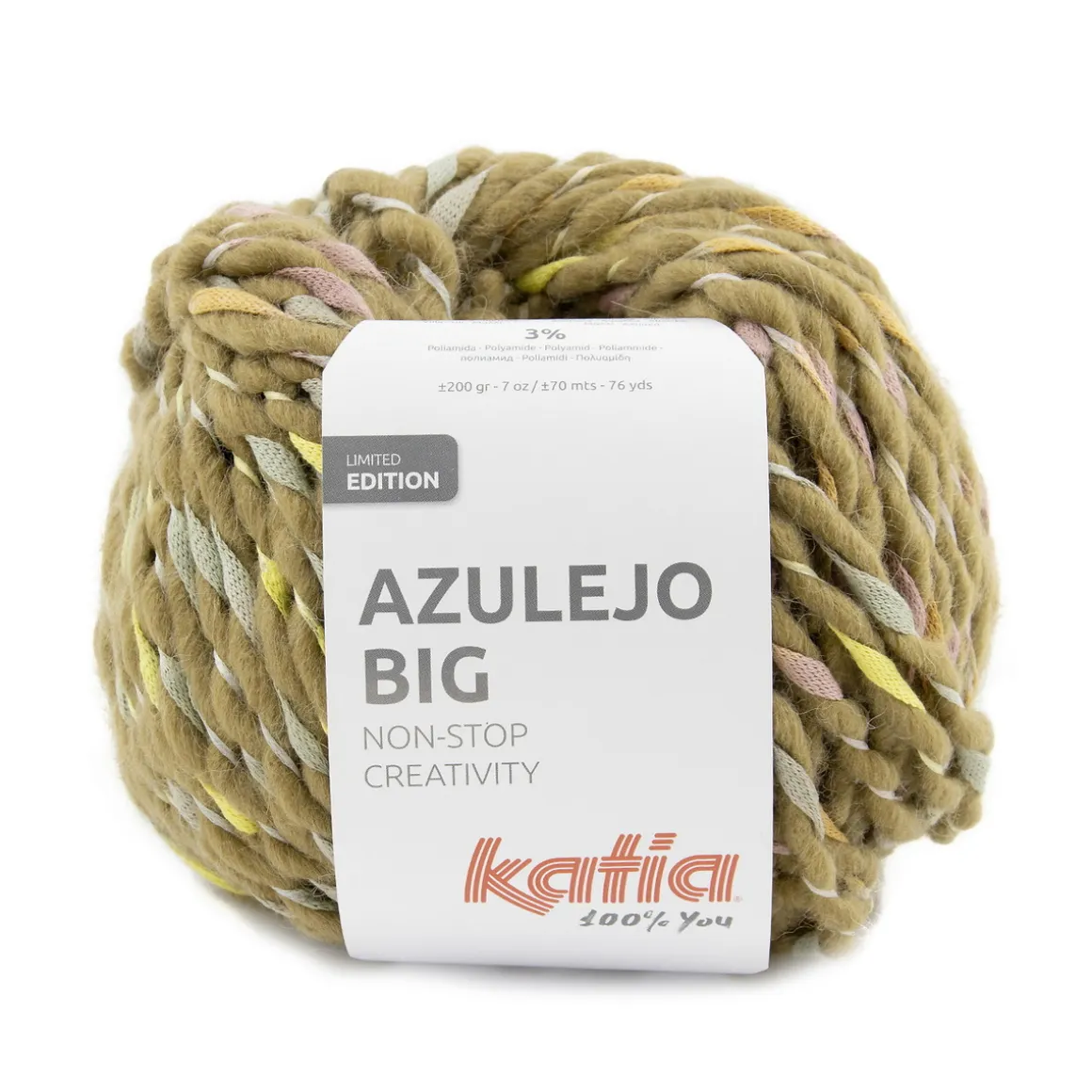 Garn Azulejo Big 200 g brun