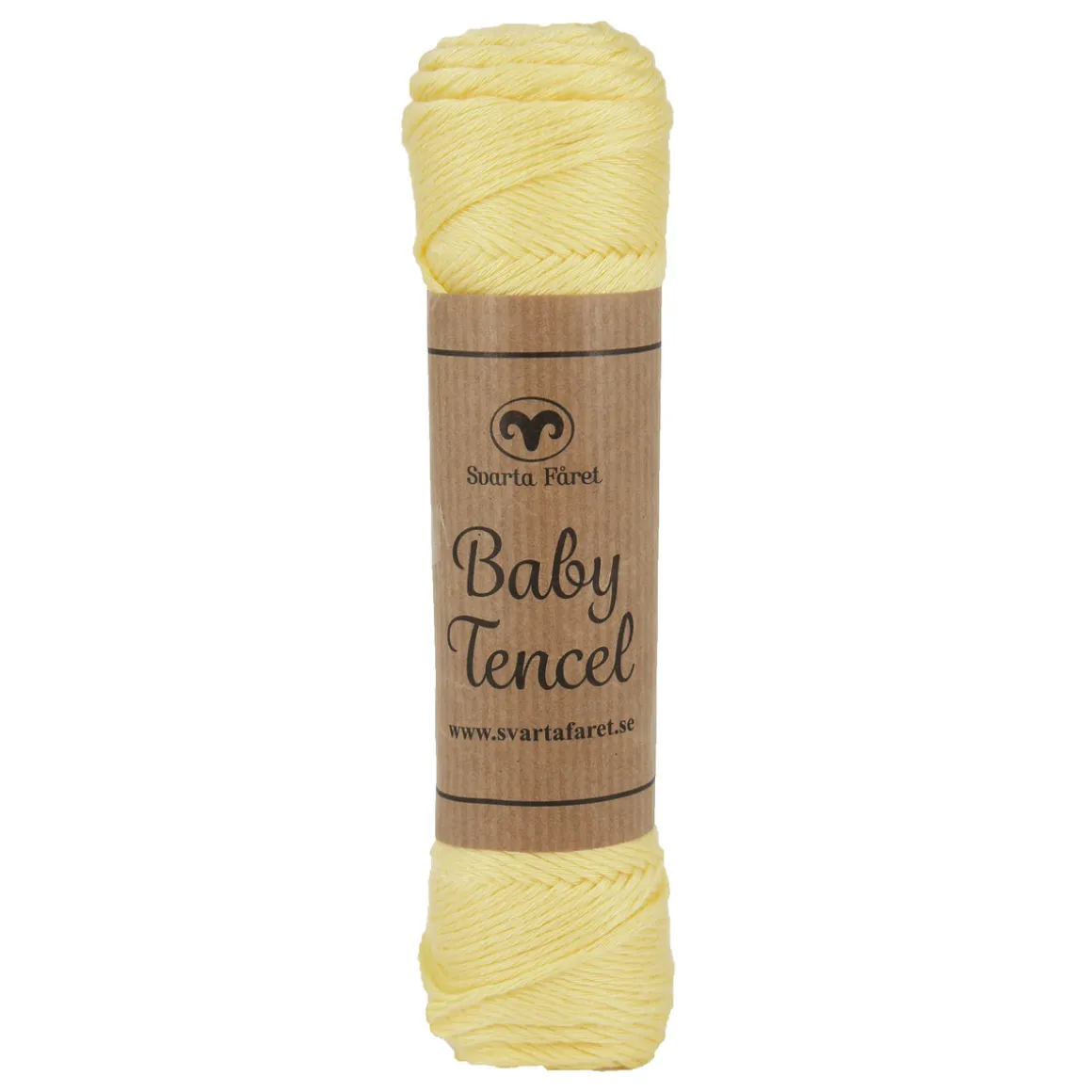 Garn Baby Tencel 50 g lysegul