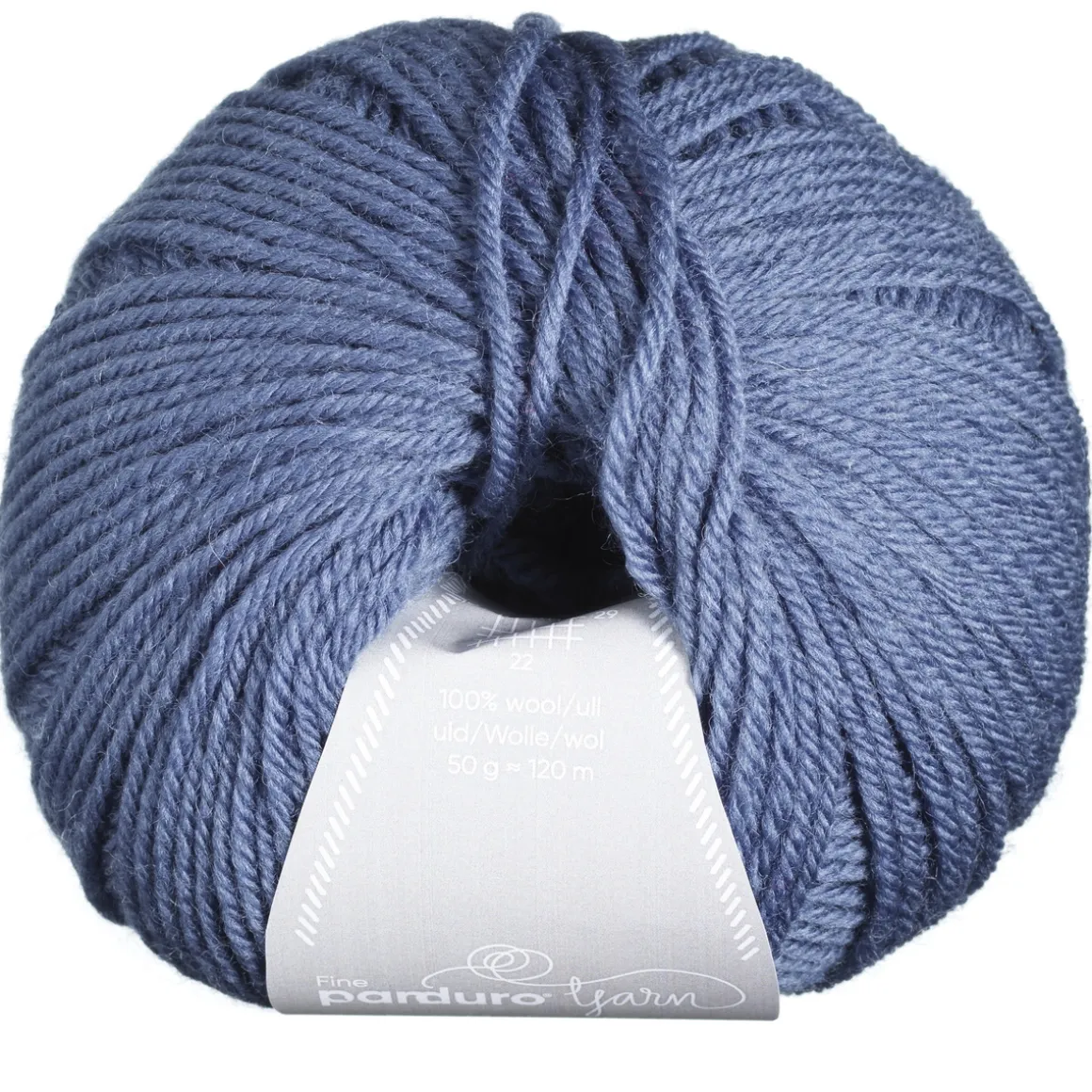 Garn Basic Merino 50g jeanblå