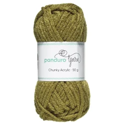 Garn Chunky Acrylic 50 g army