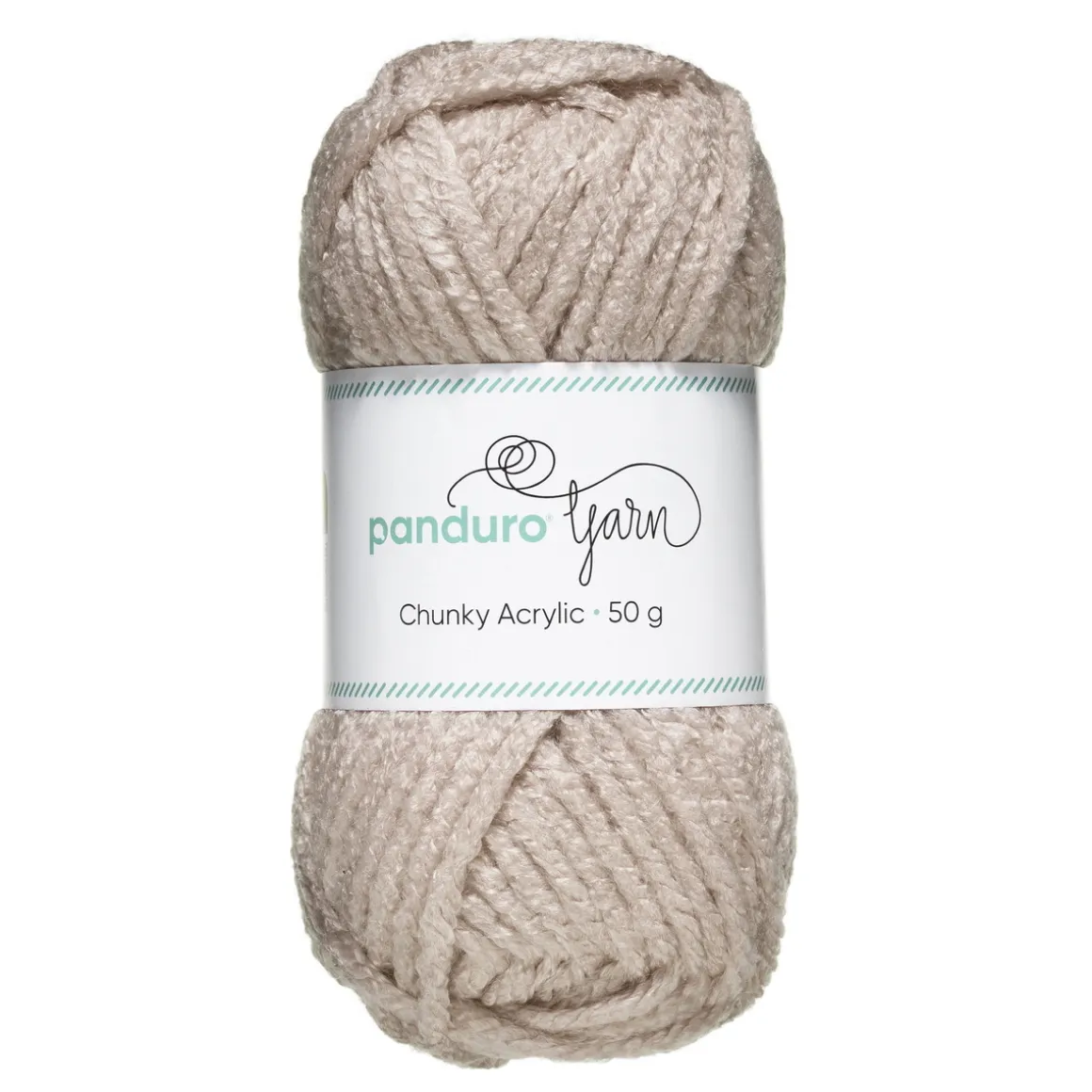 Garn Chunky Acrylic 50 g beige