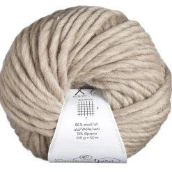 Garn Chunky Wool 100g beige