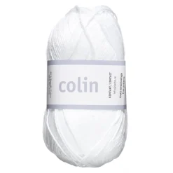 Garn Colin 50 g hvid