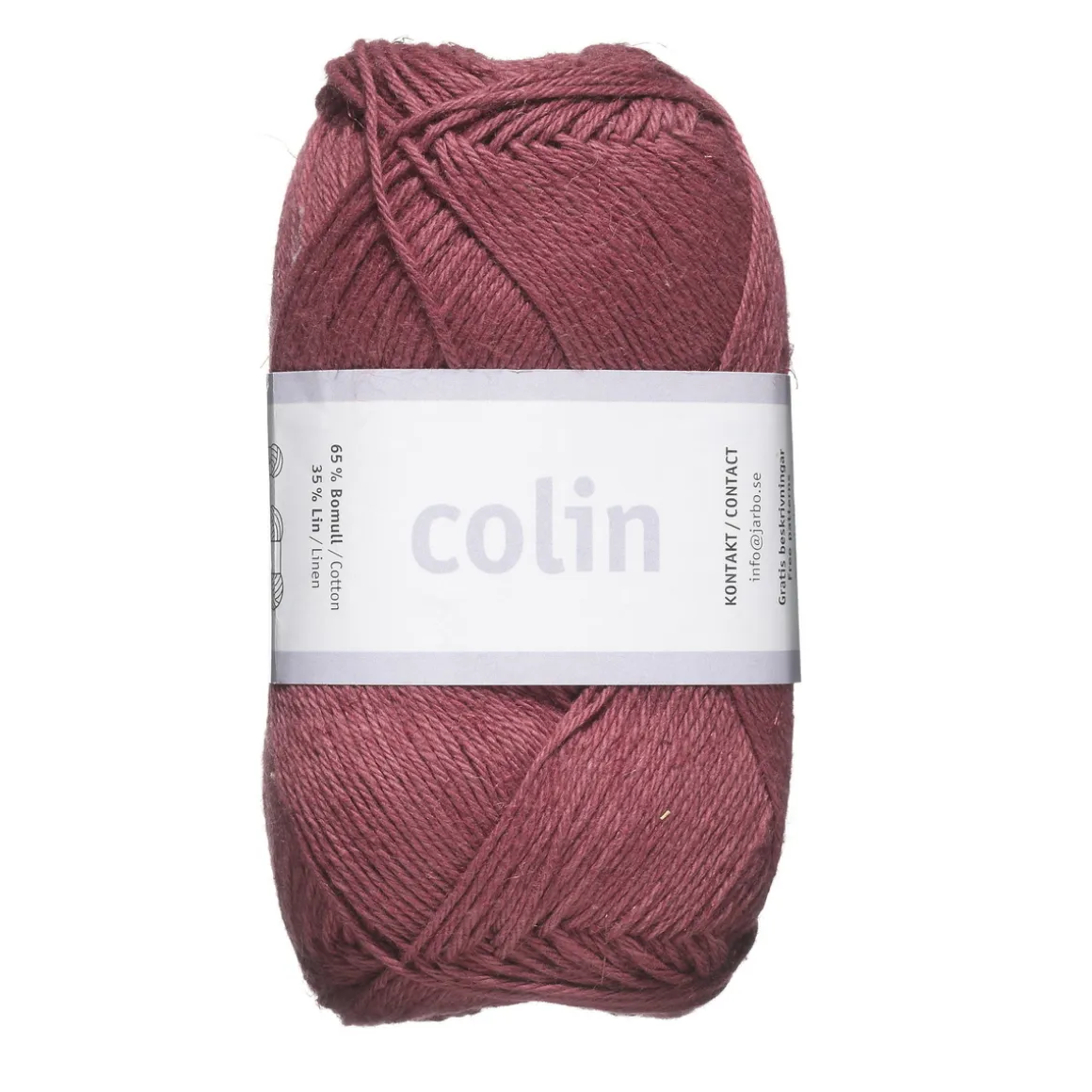 Garn Colin 50 g mørkrosa