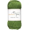 Garn Cotton 8/4 50 g grøn
