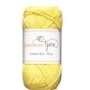 Garn Cotton 8/4 50 g gul