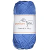 Garn Cotton 8/4 50 g isblå