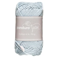 Garn Cotton 4/4 50 g lyseblå