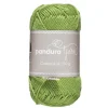 Garn Cotton 4/4 50 g lysegrøn