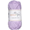 Garn Cotton 8/4 50 g lyslilla