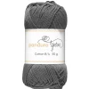Garn Cotton 8/4 50 g mørkegrå