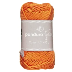 Garn Cotton 4/4 50 g orange