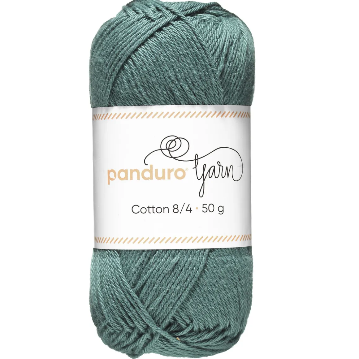 Garn Cotton 8/4 50 g petrol