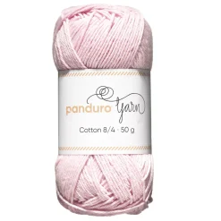 Garn Cotton 8/4 50 g rosa