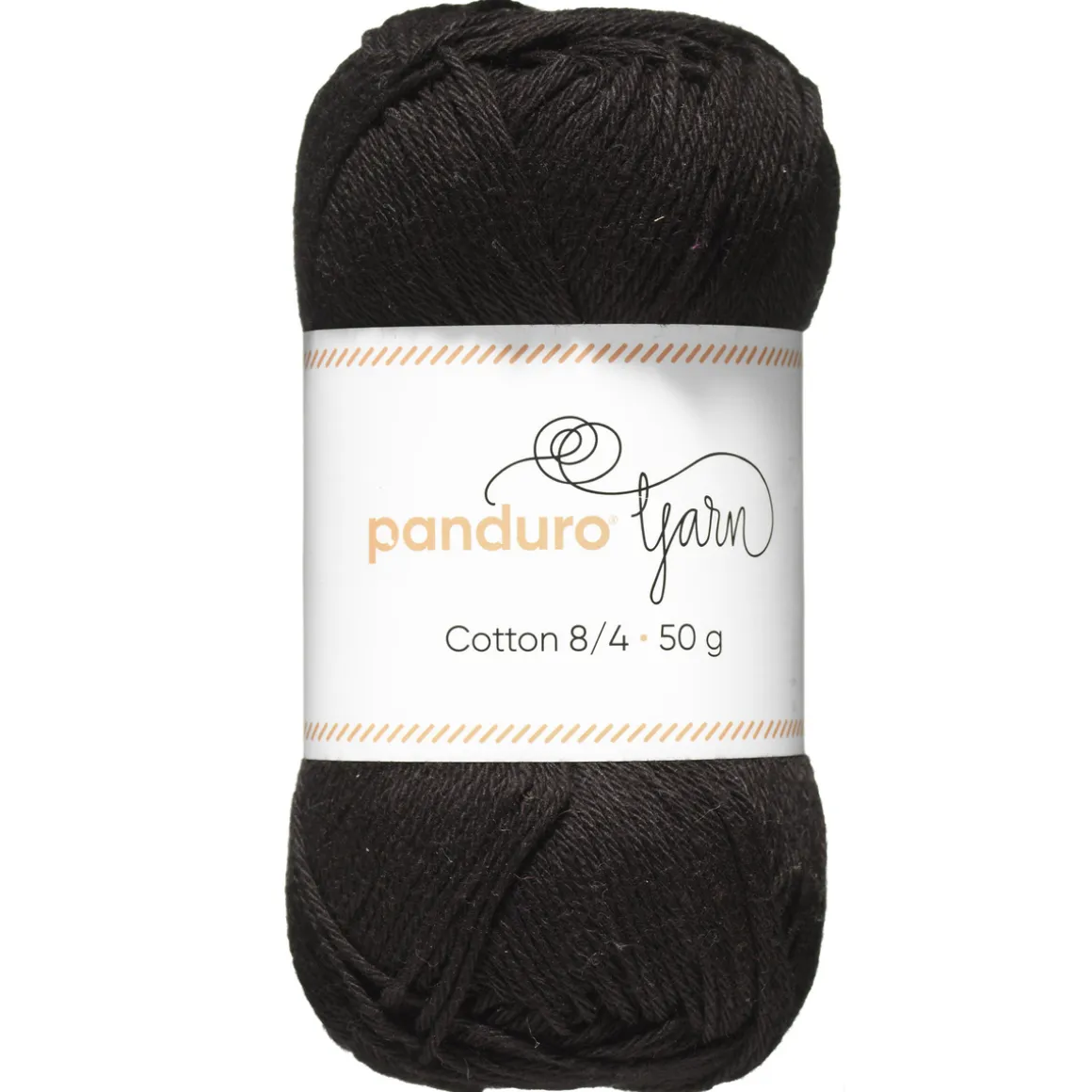 Garn Cotton 8/4 50 g sort