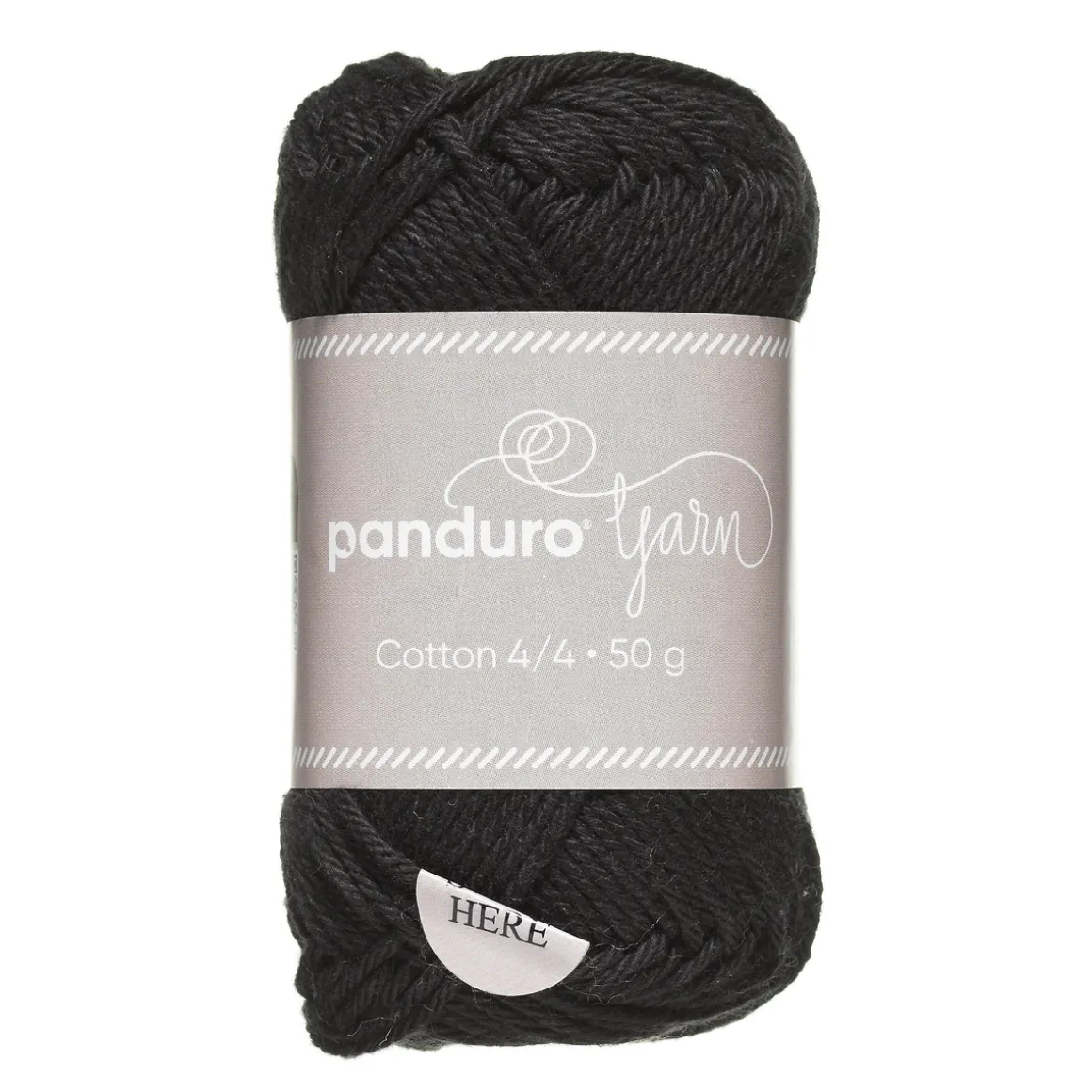 Garn Cotton 4/4 50 g sort