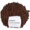 Garn Curly Teddy 50g brun