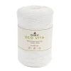 Garn DMC Eco Vita Tape Yarn båndgarn 250 g hvid