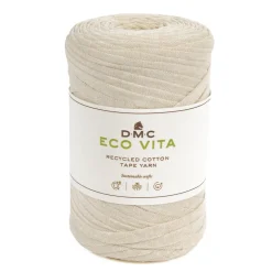Garn DMC Eco Vita Tape Yarn båndgarn 250 g beige