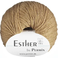 Garn Esther 50 g gul