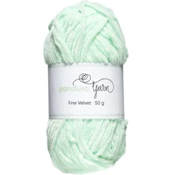 Garn Fine Velvet 50 g lysegrøn – fløjlsblødt og himmelsk blødt garn