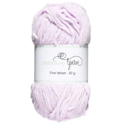 Garn Fine Velvet 50 g lyslilla – fløjlsblødt og himmelsk blødt garn