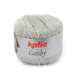 Garn Gatsby 50 g sølv