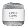 Garn glitter 25g sølv