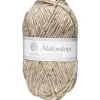 Garn Istex Alafosslopi 100 g beigemeleret – 9976 Beige tweed