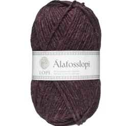 Garn Istex Alafosslopi 100 g bordeaux – 9961 Bordeaux heather