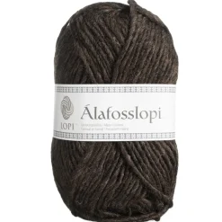 Garn Istex Alafosslopi 100 g brun – 0867 Chocolate heather