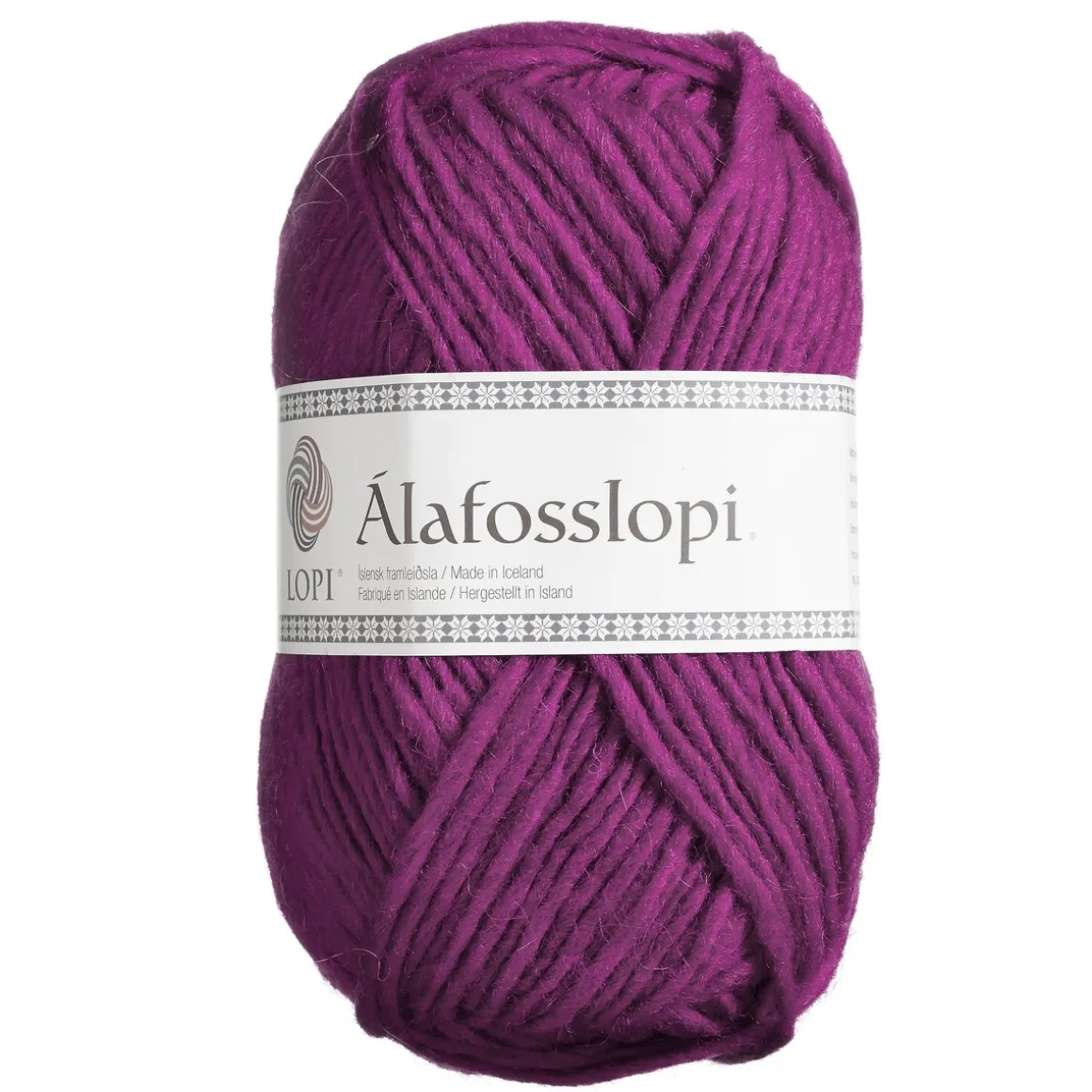 Garn Istex Alafosslopi 100 g cerise – 1240 Dark magenta