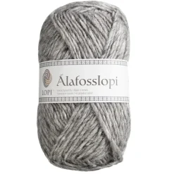 Garn Istex Alafosslopi 100 g grå – 0056 Ash heather