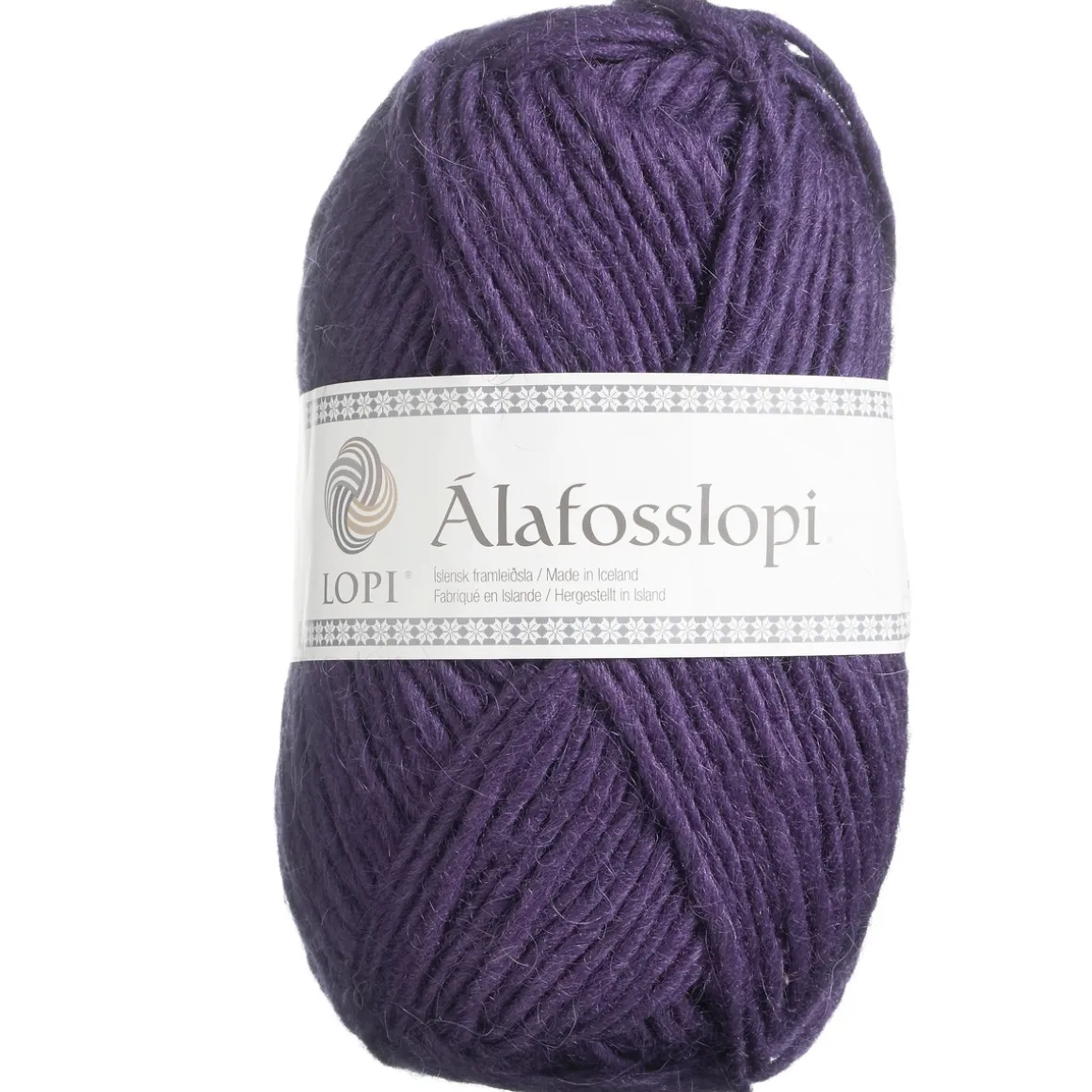 Garn Istex Alafosslopi 100 g lilla – 0163 Dark soft purple