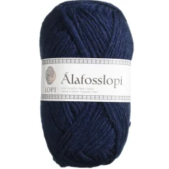 Garn Istex Alafosslopi 100 g mørkeblå – 0118 Navy
