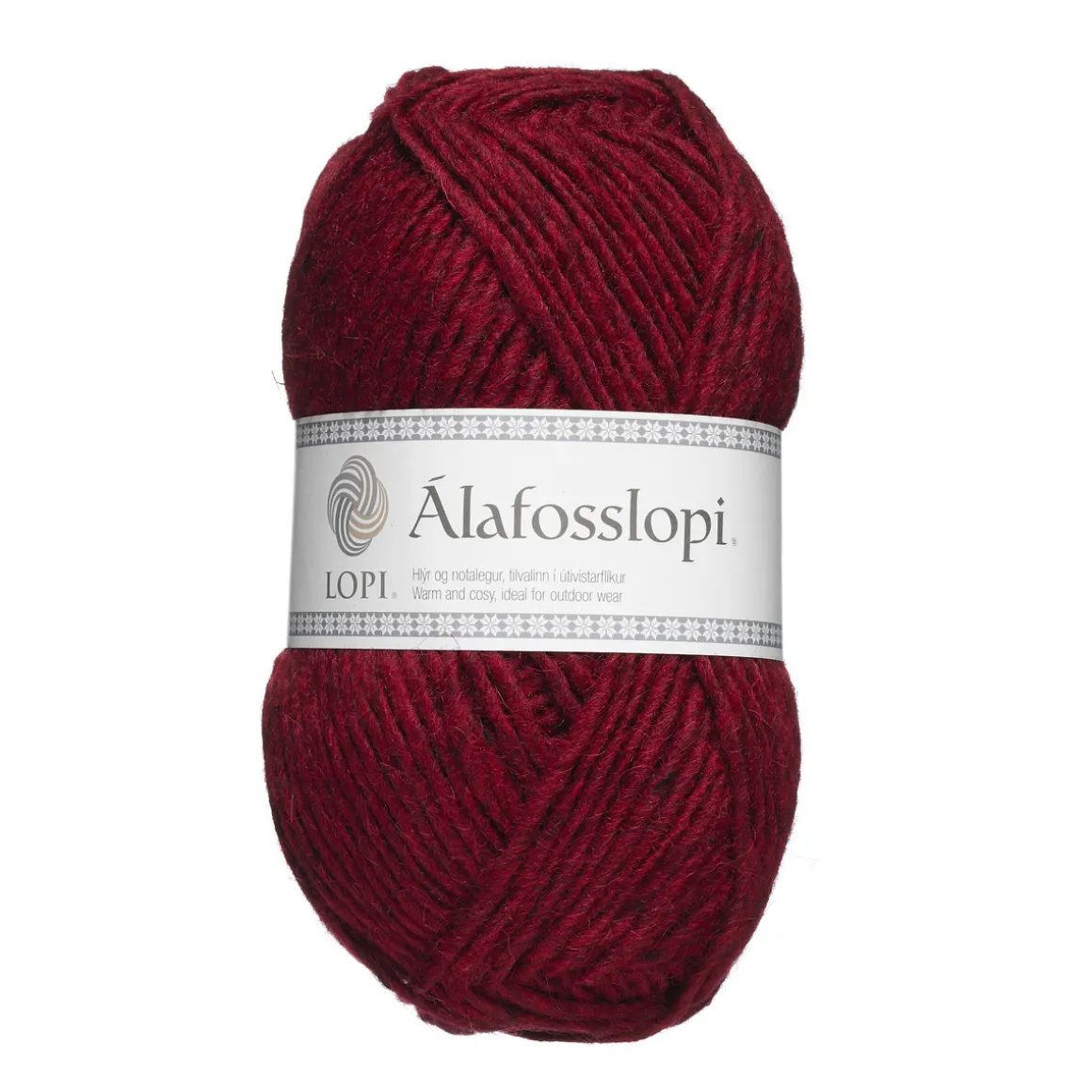 Garn Istex Alafosslopi 100 g mørkerød – 1238 Dusk red