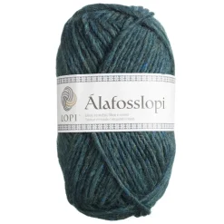 Garn Istex Alafosslopi 100 g petrol – 9967 Teal heather