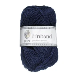 Garn Istex Einband 50 g mørkeblå – Navy 0118