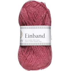 Garn Istex Einband 50 g mørk rosa – Grenadine 9171