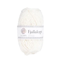 Garn Istex Fjallalopi 50g hvid – Lily white 3051