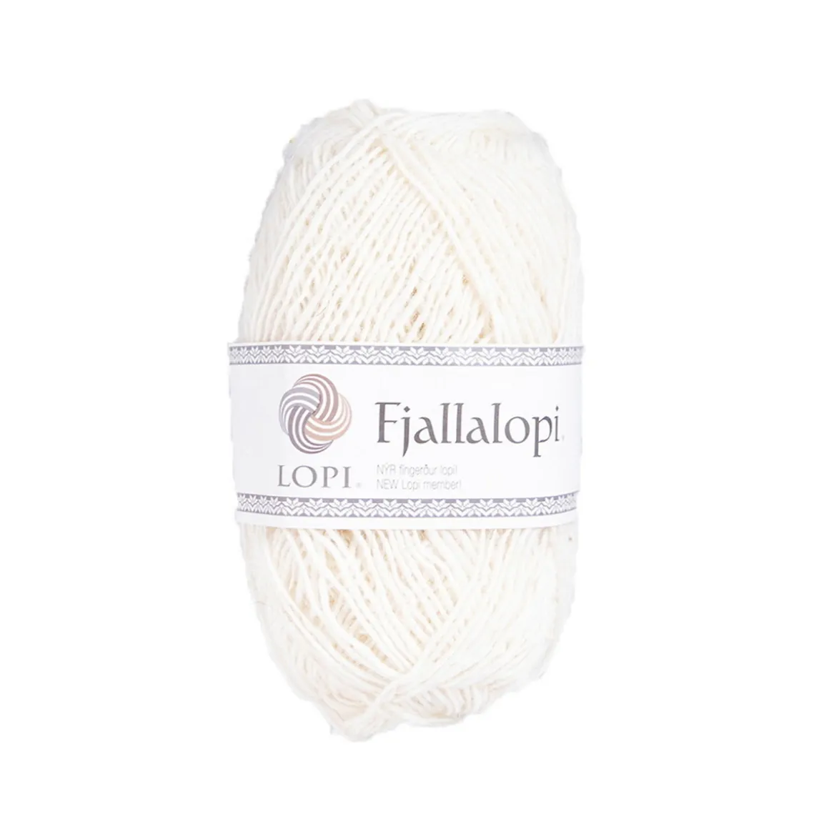 Garn Istex Fjallalopi 50g hvid – Lily white 3051