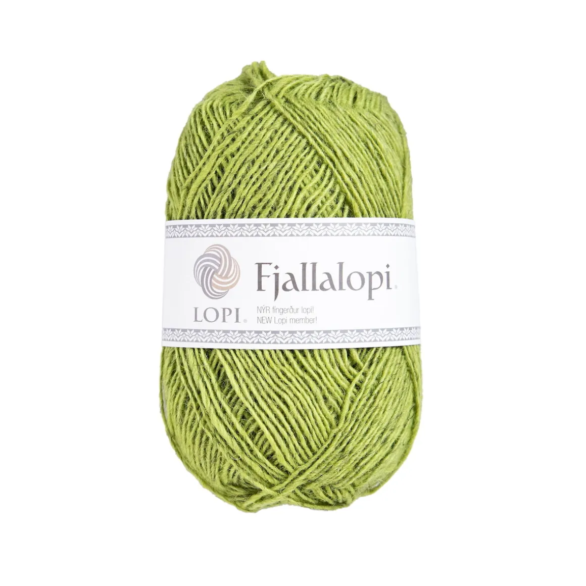 Garn Istex Fjallalopi 50g lysegrøn – Rockweed 3032