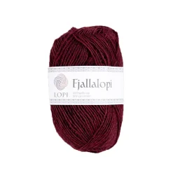 Garn Istex Fjallalopi 50g mørkerød – Maroon 3060