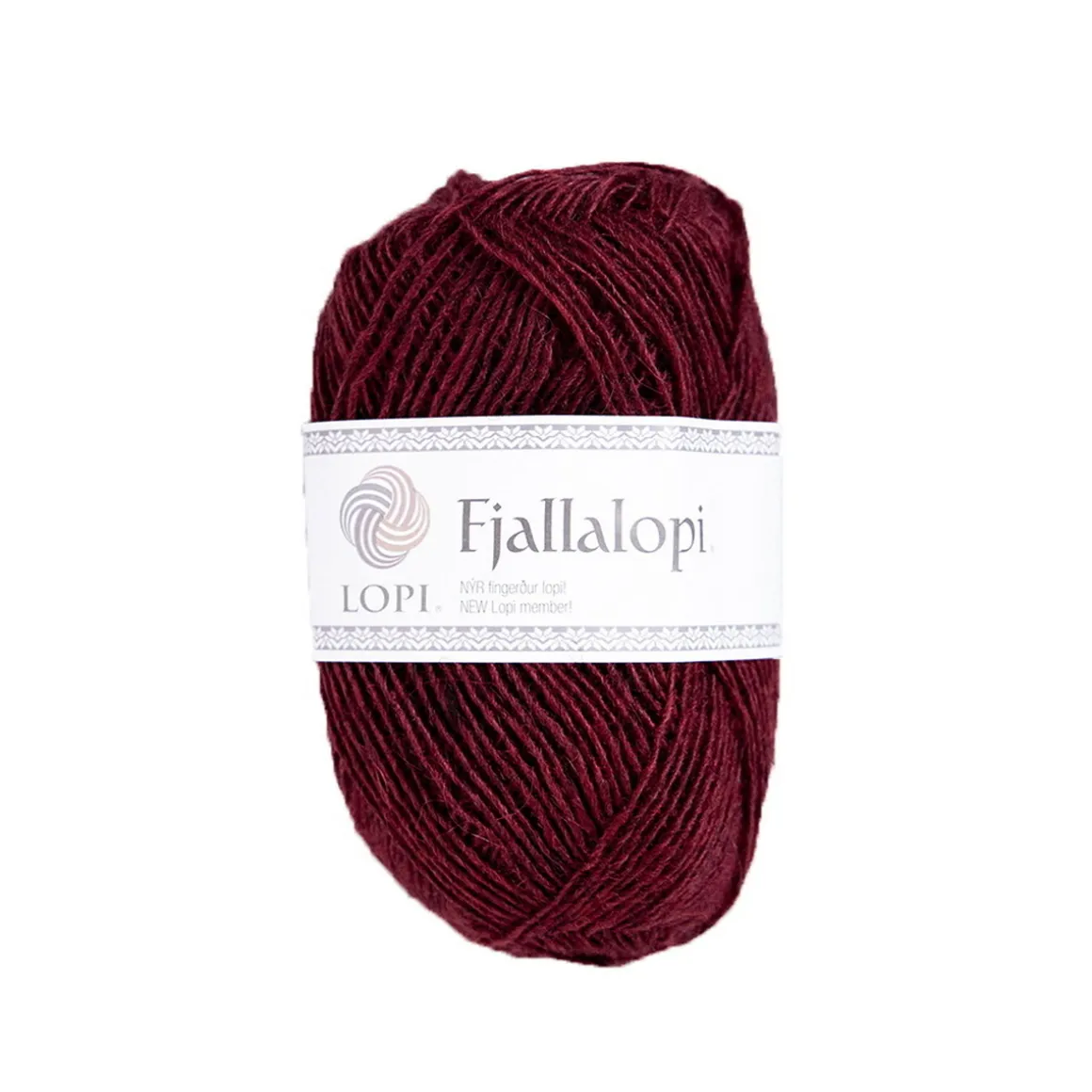 Garn Istex Fjallalopi 50g mørkerød – Maroon 3060